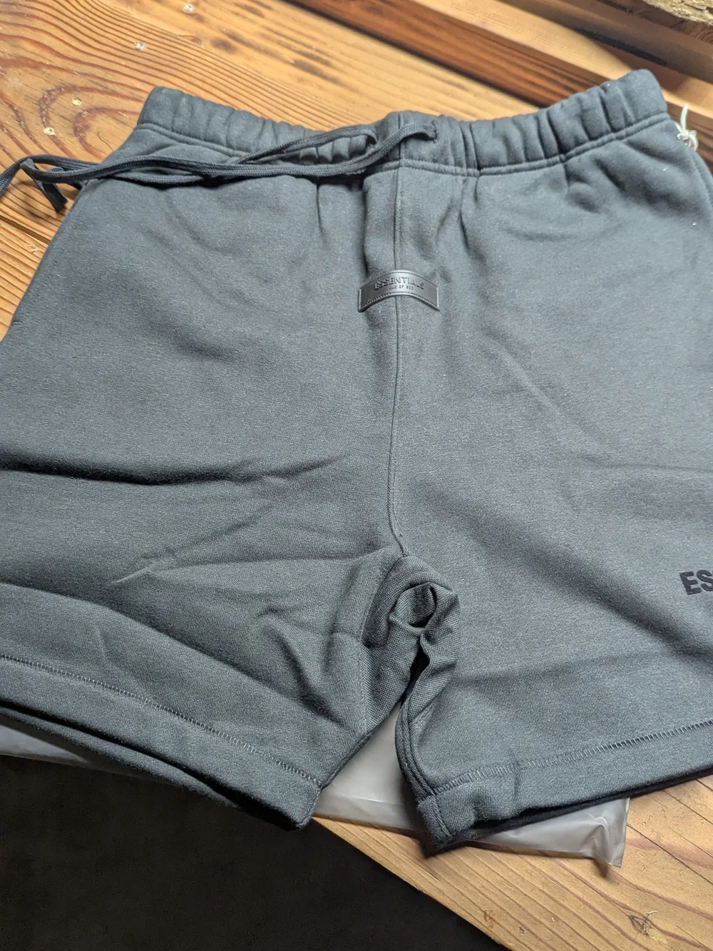 Pacsun Fear Of God Essentials Shorts Light Oak/ Black